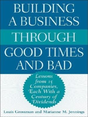 cover image of Building a Business Through Good Times and Bad